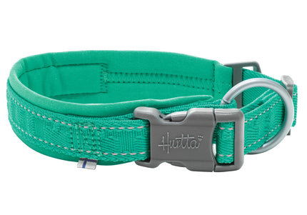 Hurtta Casual Collar Eco Peacock – Recycled Material Adjustable Dog Collar, 40-50cm