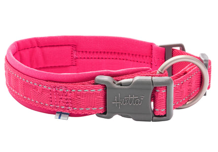 Hurtta Casual Collar Eco Ruby – Recycled Material Dog Collar, Adjustable 20-30cm, Durable Design