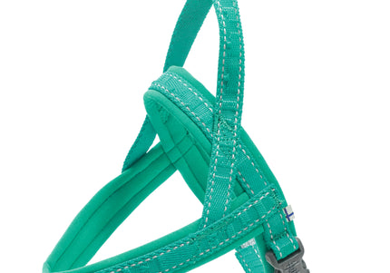 Hurtta Casual Eco Harness Peacock – Norwegian Recycled Material Dog Harness, Adjustable 60-70cm