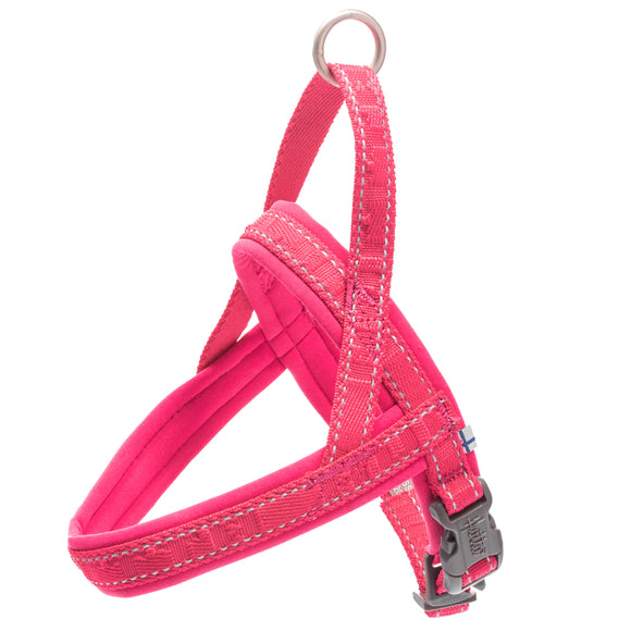 Hurtta Casual Eco Harness Ruby – Norwegian Design, Recycled Materials, Adjustable 90-100cm