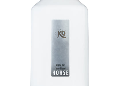 K9 Horse Black Out Conditioner – Concentrated Formula for Dark and Black Coats, 5.7L