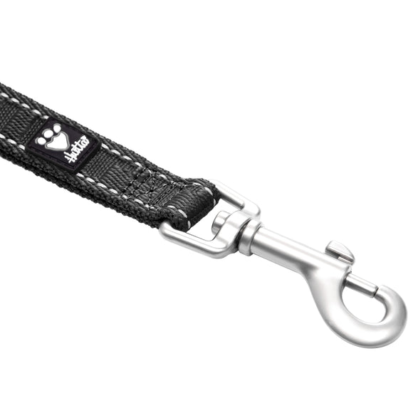 Hurtta Casual Reflective Leash Eco 120cm – Recycled Material, Durable Everyday Dog Lead in Cinnamon Brown