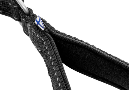 Hurtta Casual Reflective Leash Eco 180cm Cinnamon – Recycled Material, Everyday Durable Brown Lead