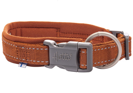 Hurtta Casual Collar Eco Cinnamon – Recycled Material Adjustable Dog Collar, 25-35cm