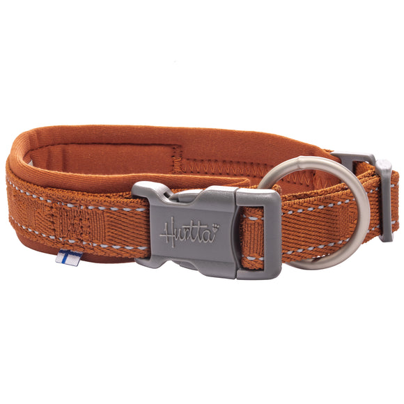 Hurtta Casual Collar Eco Cinnamon – Recycled Material Adjustable Dog Collar, 25-35cm