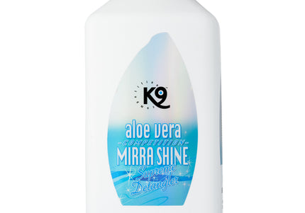 K9 Horse Mirra Shine Spray – Antistatic Glossy Detangling Formula, 2.7L Large Bottle