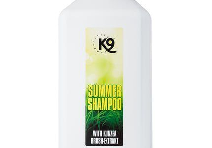 K9 Summer Shampoo – Soothing Insect-Repellent Formula, 2.7L, Gentle Cleansing for Sensitive Skin