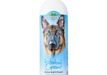 Bio-Groom Herbal Groom Regenerating Shampoo – Concentrated Formula, 355ml Bottle