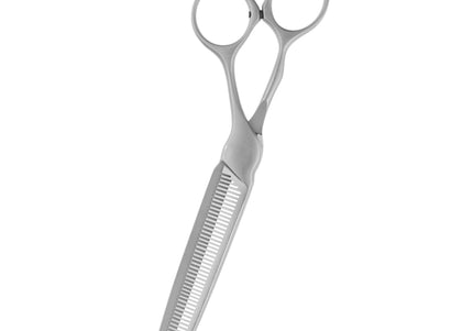Witte Rose Line Satin 7" Thinning Scissors – Single-Sided, 52 Notches, Precision Finish