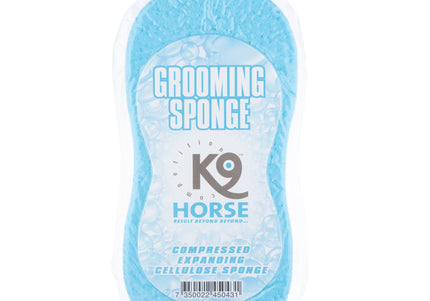 K9 Horse Grooming Sponge – Soft Cellulose Sponge, Delicate Touch for Sensitive Coats