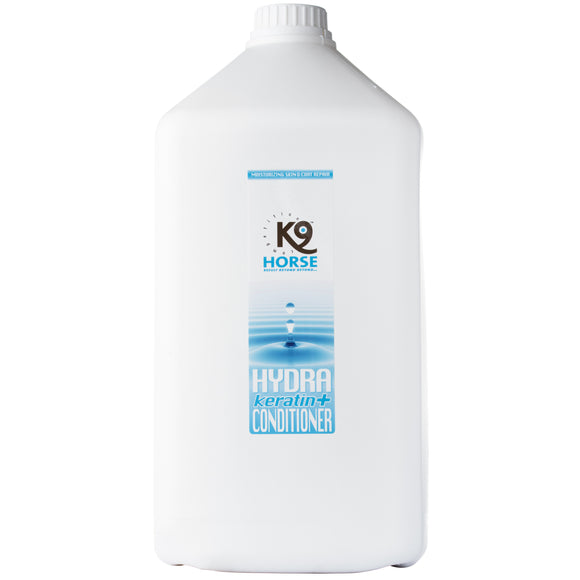 K9 Horse Hydra Keratin+ Conditioner – Gentle Moisturizing Concentrate with Keratin, 1:40 Dilution, 5.7L