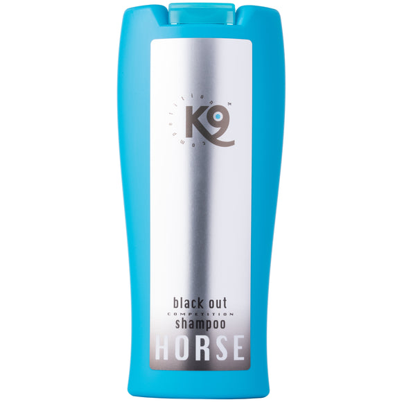 K9 Horse Black Out Shampoo – Concentrated Formula for Dark and Black Coats, 300ml