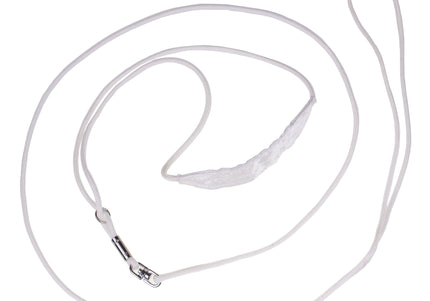 Show Tech Silk Show LED Collar 0.3x100cm – White, Illuminated Professional Dog Ring Accessory