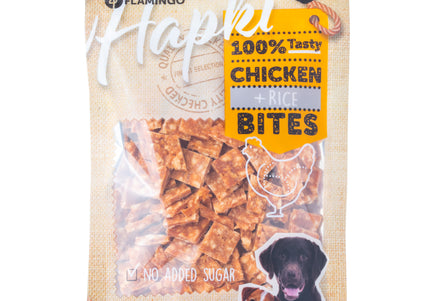 Flamingo Chicken Rice Bites 85g – Soft Training Treats with Real Chicken and Rice