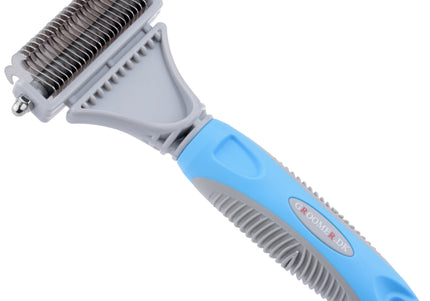 Danish Twin King 2-in-1 Hook Comb and Double Hook Trimmer – Versatile Grooming Tool