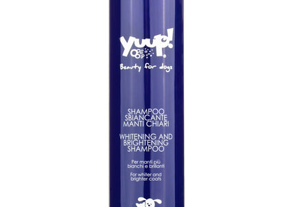 Yuup! Home Whitening and Brightening Shampoo – Enhances White and Light Coats, 500ml Bottle