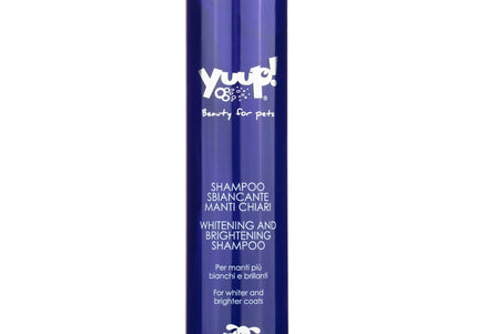 Yuup! Home Whitening and Brightening Shampoo – Enhances White and Light Coats, 250ml Bottle