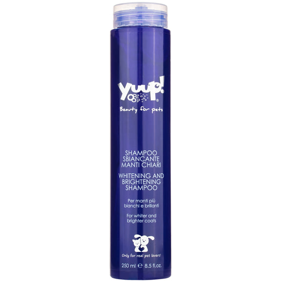 Yuup! Home Whitening and Brightening Shampoo – Enhances White and Light Coats, 250ml Bottle