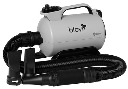 Blovi Vulcano Grey Dryer 2600W – Stand Model with Ionization, Adjustable Airflow and Dual Temperature Control