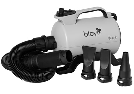 Blovi Vulcano Grey Dryer 2600W – Table Dryer with Ionization, Adjustable Airflow and Dual Temperature Control