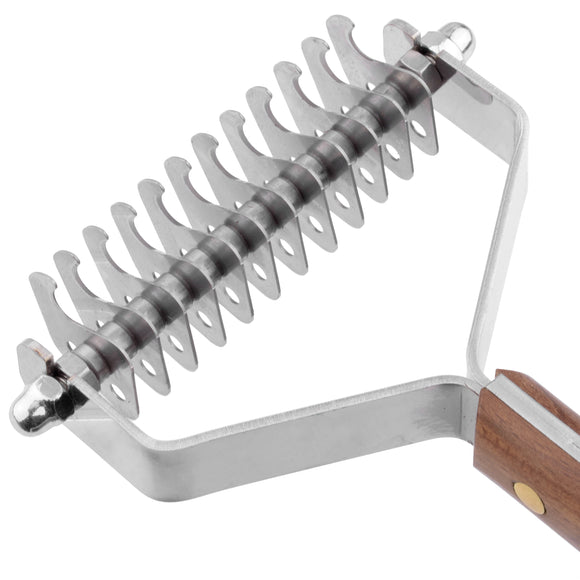 Mars Coat King Hook Trimmer – 12 Stainless Blades, 5mm Spacing, Precision Deshedding Tool