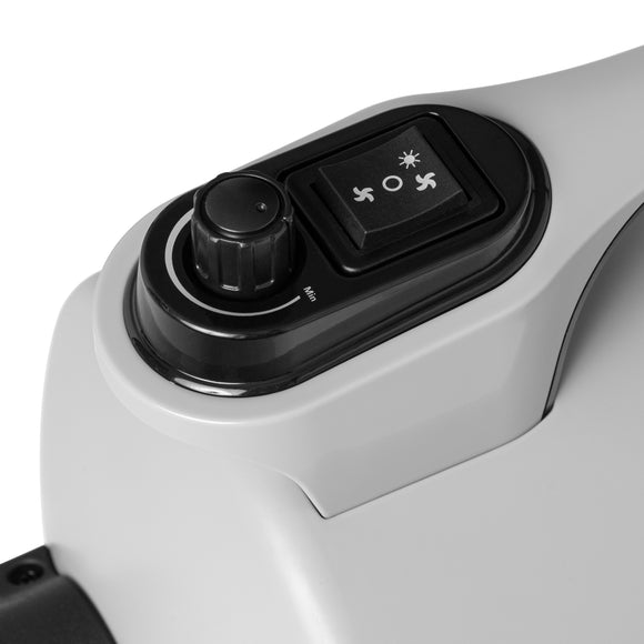 Blovi Vulcano Grey Dryer 2600W – Stand Model with Ionization, Adjustable Airflow and Dual Temperature Control