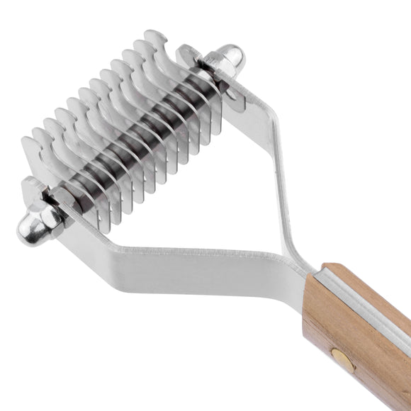 Mars Coat King Blunt Hook Trimmer – 12 Blades, 2mm Spacing, Precision Deshedding Tool