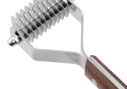 Mars Coat King Hook Trimmer – 10 Stainless Blades, 3.5mm Spacing, Precision Deshedding Tool