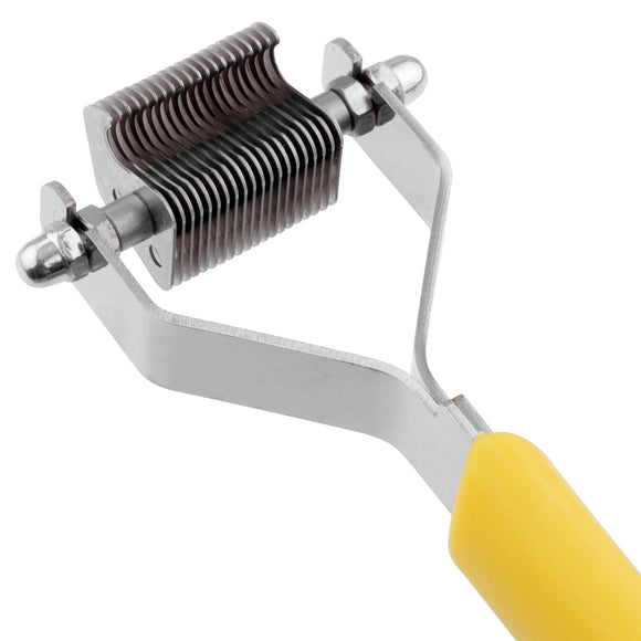 Mars Coat King Trimmer – 20 Hook Blades, 0.8mm Spacing, Precision Undercoat Tool