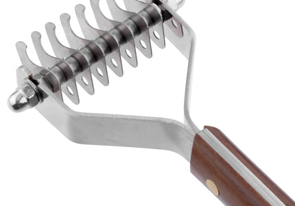 Mars Coat King Hook Trimmer – 8 Stainless Blades, 5mm Spacing, Precision Dematting Tool