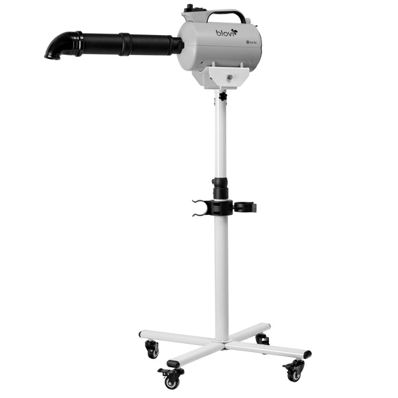 Blovi Vulcano Grey Dryer 2600W – Stand Model with Ionization, Adjustable Airflow and Dual Temperature Control