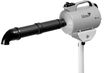 Blovi Vulcano Grey Dryer 2600W – Stand Model with Ionization, Adjustable Airflow and Dual Temperature Control