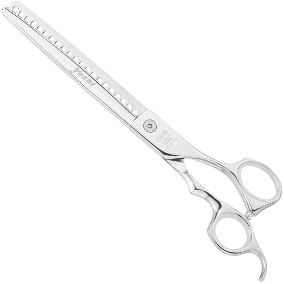 Geib Yoshi Chunker 7.5 Inch Thinning Shears – Japanese Steel, 21 Teeth, Professional Precision