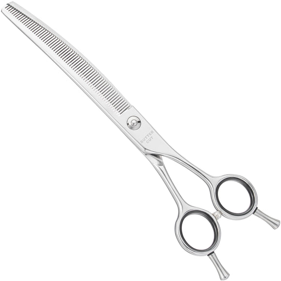Geib Wave Thinner 8" Curved Shears – Japanese Steel, 66 Teeth, Professional Precision