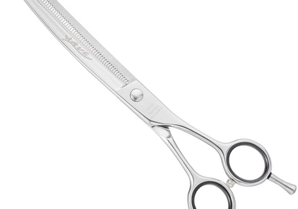 Geib Wave Thinner 8" Curved Shears – Japanese Steel, 66 Teeth, Professional Precision
