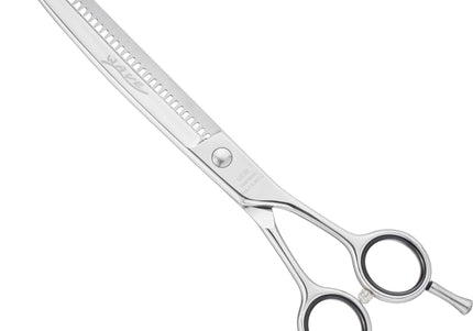 Geib Wave Thinner 7.5" Curved Shears – Japanese Steel, 36-Tooth Professional Tool