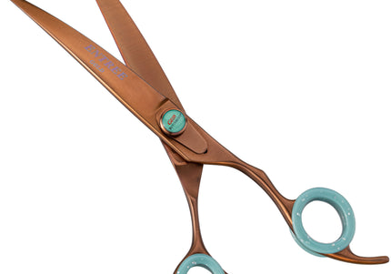 Geib Entree Gold Curve Scissors – Japanese Steel, 8.5" Professional Grooming Tool