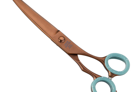 Geib Entree Gold Curve Scissors – Japanese Steel, 8.5" Professional Grooming Tool