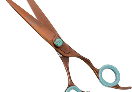 Geib Entree Gold Straight Grooming Scissors – 7.5in Japanese Steel, Professional Quality