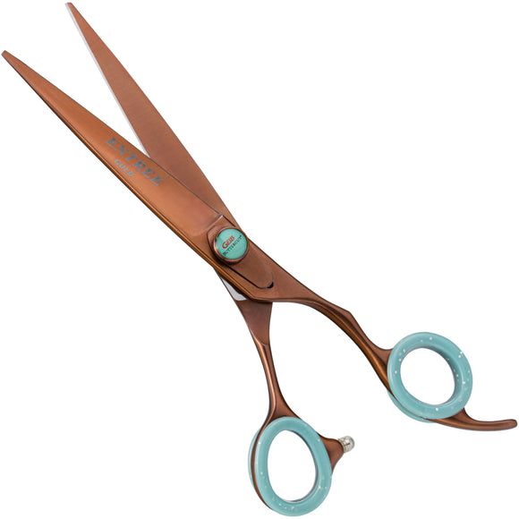 Geib Entree Gold Straight Grooming Scissors – 7.5in Japanese Steel, Professional Quality