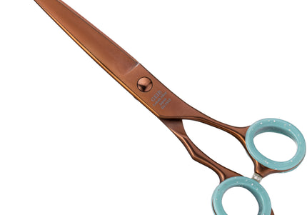 Geib Entree Gold Straight Grooming Scissors – 7.5in Japanese Steel, Professional Quality