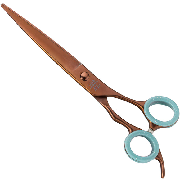 Geib Entree Gold Straight Grooming Scissors – 7.5in Japanese Steel, Professional Quality