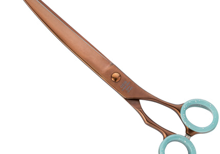 Geib Entree Gold Curve Scissors – Japanese Steel, 8.5" Professional Grooming Tool