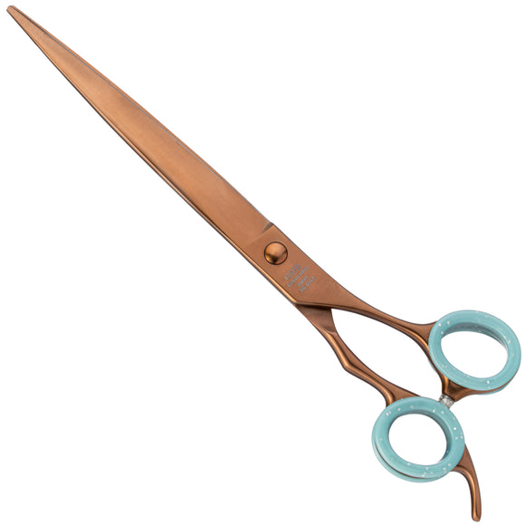 Geib Entree Gold Straight Grooming Scissors – 7.5in Japanese Steel, Professional Quality