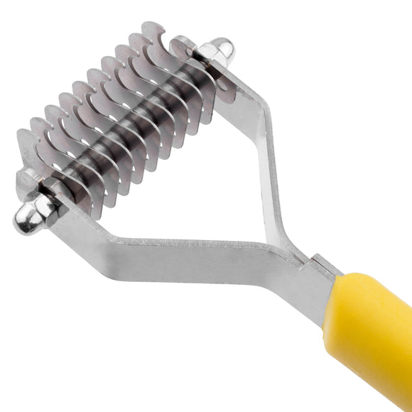 Mars Coat King Hook Trimmer – 10 Stainless Blades, 3.5mm Spacing, Precise Dematting Tool