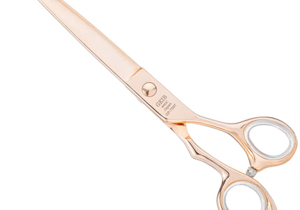 Geib Gold Pearl Straight Grooming Scissors – 8.5in Japanese Steel, Professional Quality