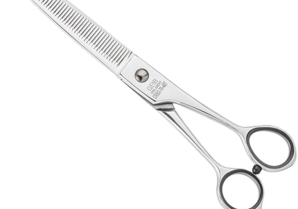 Geib Crab Level 2 Thinning Shears 8" – Japanese Stainless Steel, 48 Teeth, Professional Precision