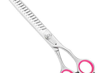 Geib Entree Chunker 7.5" Thinning Shears – Japanese Steel, 21 Teeth, Professional Precision