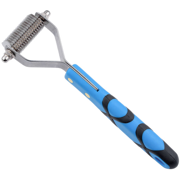 Groom Professional Coat King Rake – 16 Teeth Hook Trimmer with 3mm Spacing, Precision Deshedding