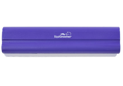 EquiGroomer 8 Inch Grooming Comb – Black Undercoat Trimmer, Smooth Shedding Tool